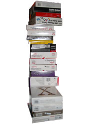 Empty Software Boxes